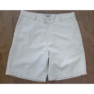 Peter Millar Men's Crown‎ Wicking Chino Golf Performance Shorts Sz 34x8.5 Inseam